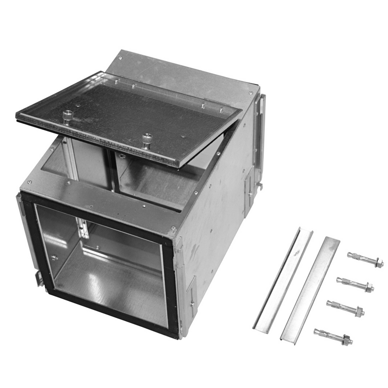 Rendering Zehnder ComfoWell Filter box Comfortable indoor ventilation 3D view