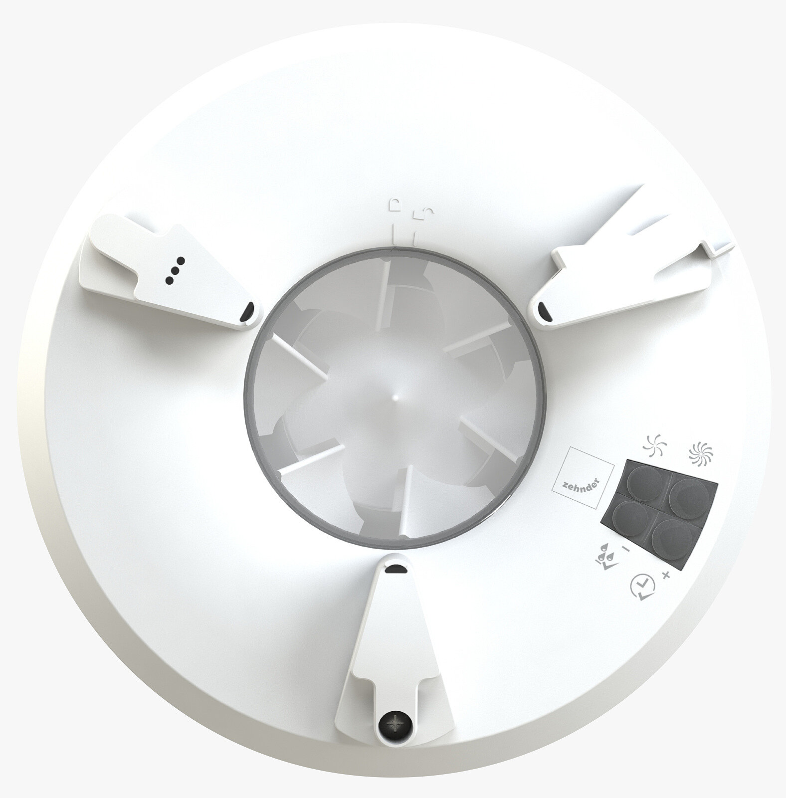 Cut-Out Zehnder Unity CV2.1HT Comfortable indoor ventilation Front view
