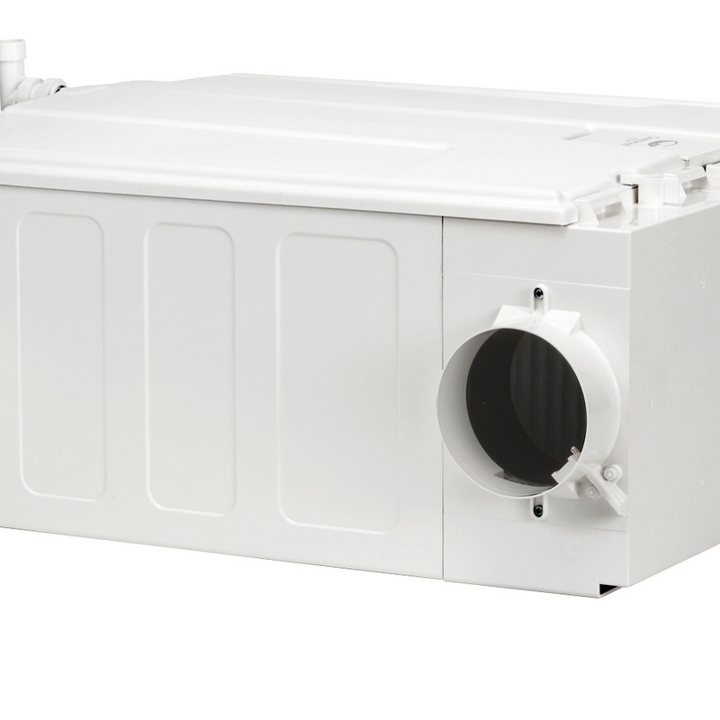 Cut-Out Zehnder ComfoAir 155CM Comfortable indoor ventilation Front view