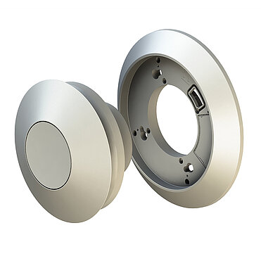 Cut-Out Zehnder Unity CV2.1HT Comfortable indoor ventilation Angled view
